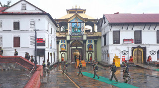 भोटेकोशी–त्रिशूली बाढी प्रभावितको कल्याणका लागि पशुपतिमा महारुद्री र गुह्येश्वरीमा चण्डीपाठ
