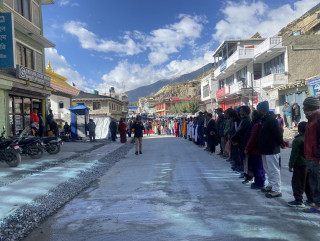 मुस्ताङमा सात महिनामा तीन लाख २५ हजार बढी पर्यटक भित्रिए