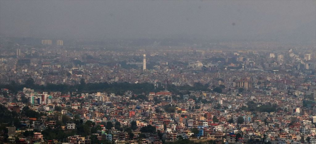 काठमाडौंको तापक्रम आज यस वर्षकै कम