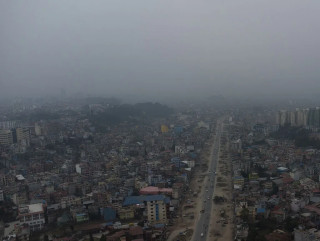 काठमाडौं बन्यो  विश्वकै चौथो प्रदूषित सहर