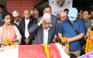 कोइरालालाई अन्तिम श्रद्धाञ्जली