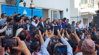 रविले पार्टी कार्यालयमा बजाए घण्टी : सरकारले जिउँदै छोडेको छ, यही मेरो जित हो लुटतन्त्र टुलुटुलु हेरेर बस्दिनँ