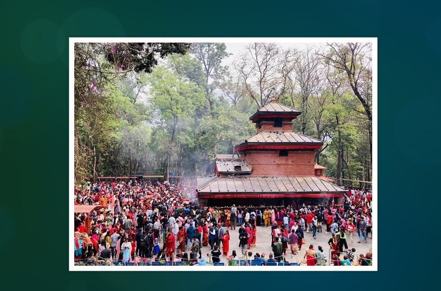कालिका मन्दिरमा एकैदिन तीन लाख भक्तजन