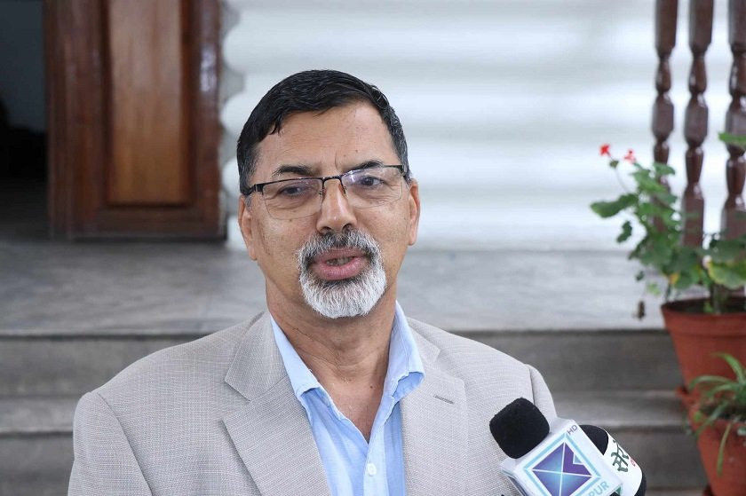 आगामी महाधिवेशनमा नेतृत्वमा प्रतिस्पर्धा गर्नुहुन्छ : जनार्दन शर्मा