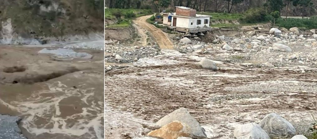 अविरल वर्षाले डाइभर्सन बगाउँदा आठ घण्टादेखि बिपी राजमार्ग अवरुद्ध