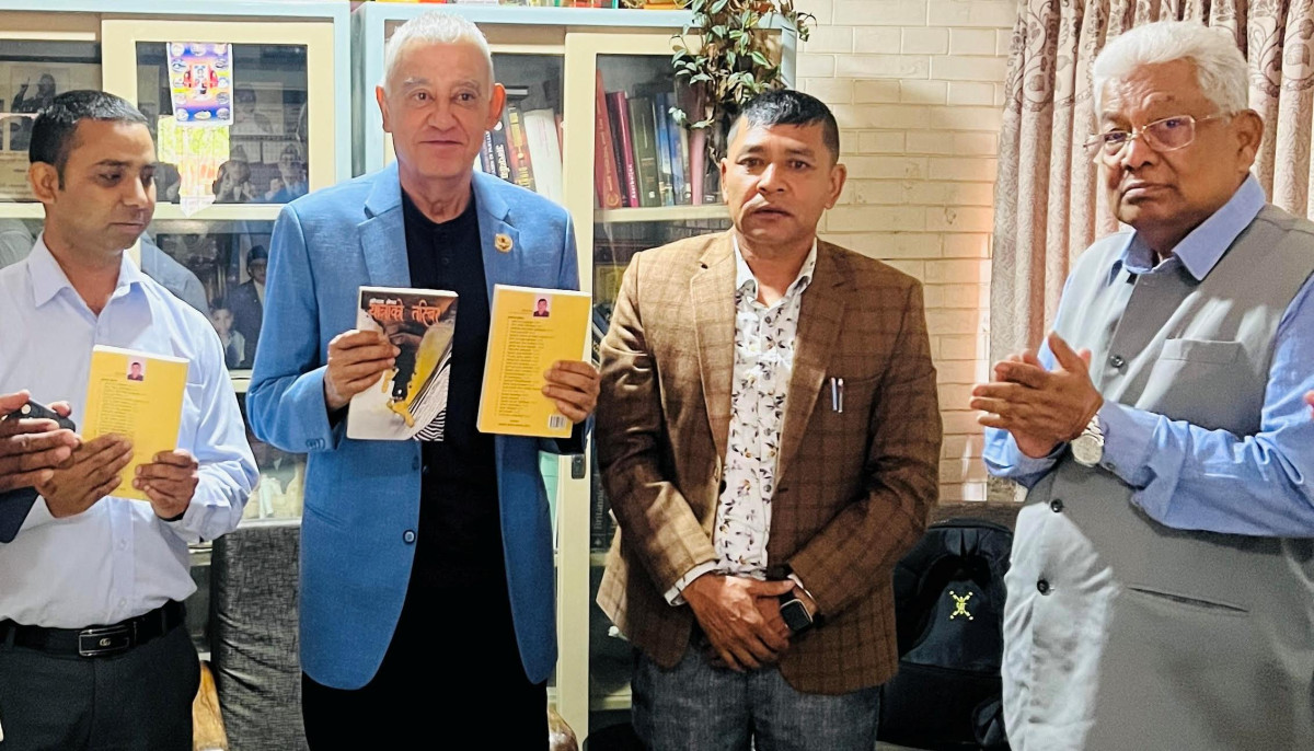 श्रीराम श्रेष्ठको नियात्रा संग्रह ‘यात्राको तस्बिर’ सार्वजनिक