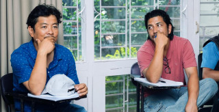 दयाहाङ राई र प्रकाश सपुतले सुरू गरे फिल्म ‘मिरमिरे’ को वर्कसप