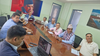नेतृत्वको बहस रोक्न एमाले महासचिव पोखरेलको निर्देशन