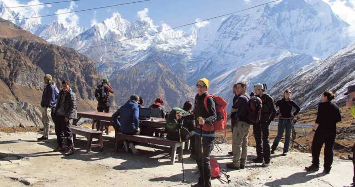 २५ प्रतिशतले बढे अन्नपूर्ण क्षेत्रमा पर्यटक