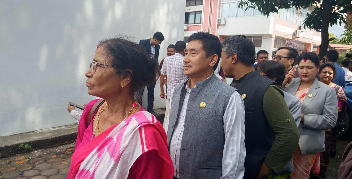 कांग्रेस बागमती संसदीय दलको मतदान सुरु