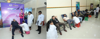 जिएसए सोसाईटी ईन्टरनेशनल ट्राभल्सद्वारा रक्तदान कार्यक्रम सम्पन्न