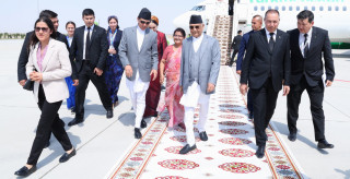 प्रधानमन्त्री ओली तुर्कमेनिस्तान पुगे