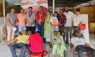 आरटीएन दिवसको अवसरमा बिराटनगरमा रक्तदान कार्यक्रम सम्पन्न