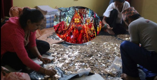 भक्तजनले चढाए पाथीभरामा ३६ क्विन्टल सिक्का