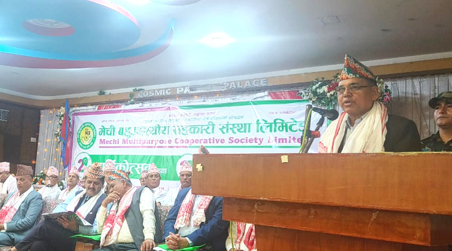 अर्थतन्त्र बलियो पार्न सहकारी क्षेत्र बलियो हुनुपर्छ : मन्त्री दाहाल