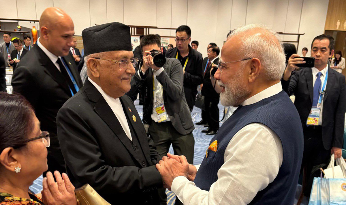 ओलीसँग भेटेपछि मोदी लेखे- नेपाल-भारत सम्बन्ध गहिरो र अत्यन्तै विशेष छ