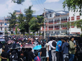 प्रहरीको गोली लागेर पोखरामा पनि एक घाइते