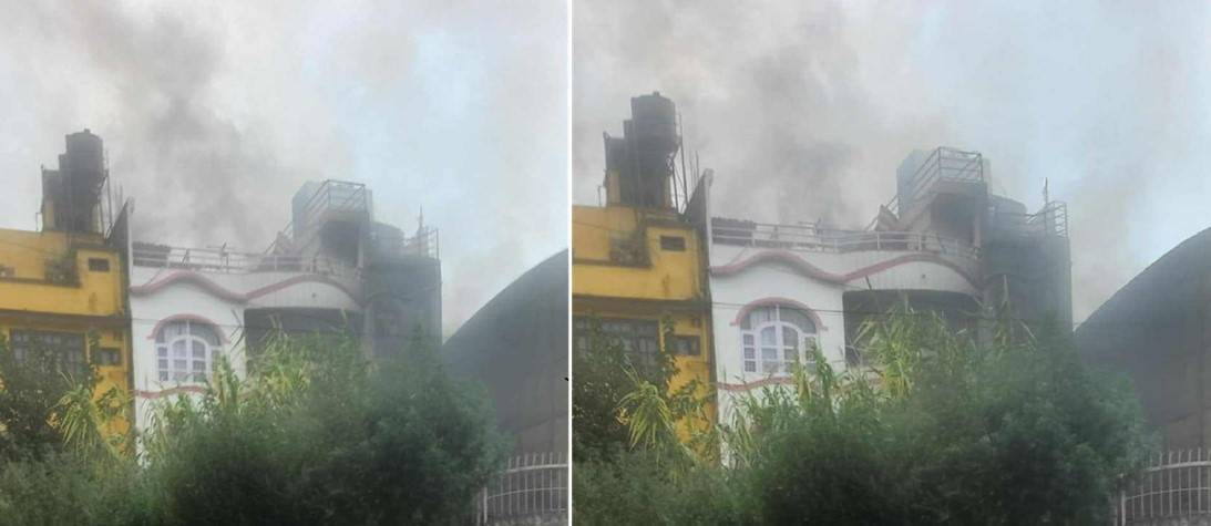 प्रदर्शनकारीले हितेन्द्रदेवको घरमा पनि लगाए आगो