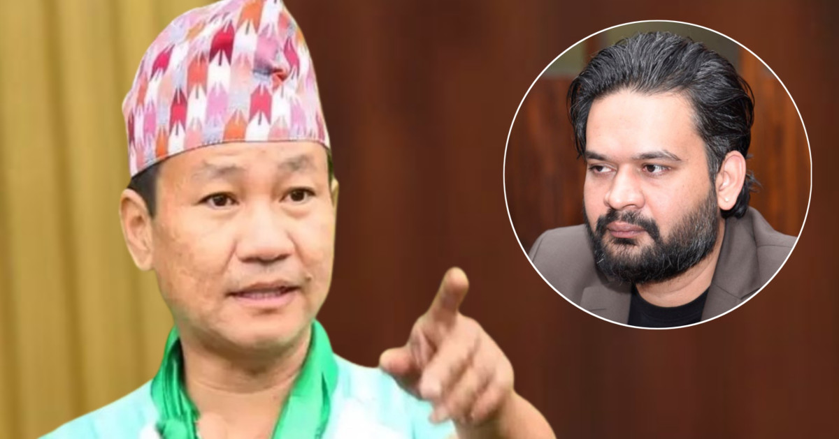 बालेनलाई हर्कको जबाफः 'लुकेर गेम खेल्दै स्टाटस लेख्नु सजिलो छ,  देश रोएको बेला ऊ हाँस्दै बसेको छ'