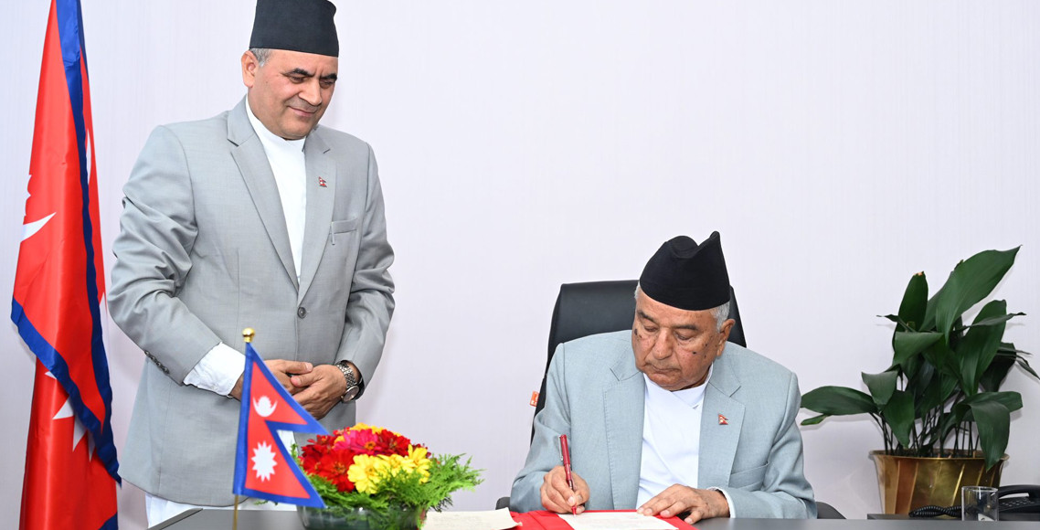 राष्ट्रपतिबाट मतदाता नामावली सम्बन्धी अध्यादेश जारी