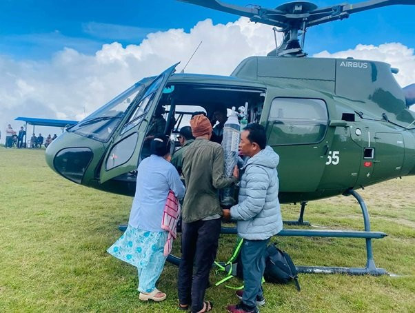 भोजपुरबाट सुत्केरी र शिशुको उद्धार