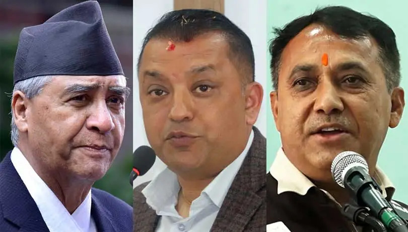केन्द्रीय समिति बैठकमा पेस गर्ने थापा र शर्माको प्रस्ताव देउवाद्वारा अस्वीकार