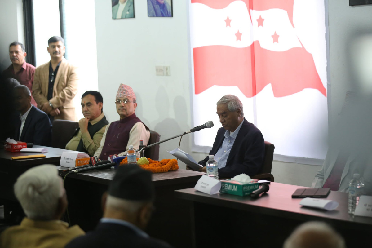 देउवाको सम्बोधनपछि कांग्रेस केन्द्रीय समिति बैठक बिहिबारसम्म स्थगित
