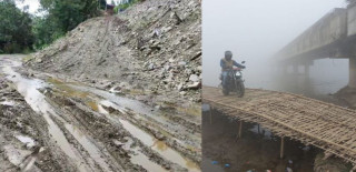 अलपत्र सडकमा कुलमानको नजर- कन्काई पुल र हुलाकी सडकसहित १७ रुग्ण ठेक्का तोडिंदै