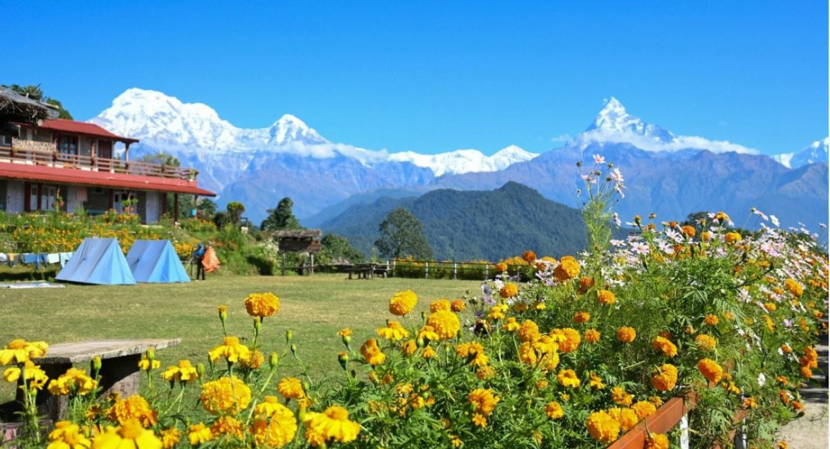 मनै लोभ्याउने कास्कीको अस्ट्रेलियन बेस क्याम्प