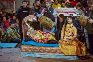 ३८५ वर्ष पुरानो कार्तिक नाच (तस्बिरहरु)