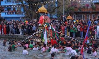 पाँच करोड २० लाखको लागतमा गहनापोखरी पुनःनिर्माण सुरु