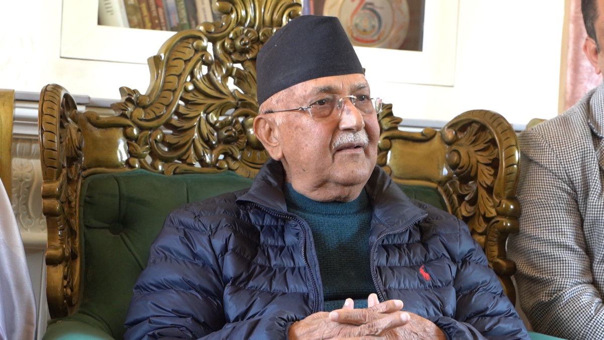 वर्तमान सरकार ओली र लेखक थुन्नुलाई नै सुशासन ठानिरहेको छ:  ओली