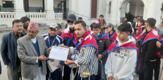 राष्ट्रिय परिवर्तन पार्टीले पायो दल दर्ताको प्रमाणपत्र