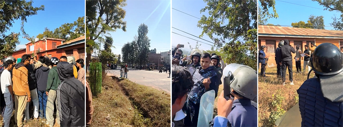 सुर्खेतमा महेश बस्नेतविरुद्ध प्रदर्शन, सुरक्षा व्यवस्था कडा
