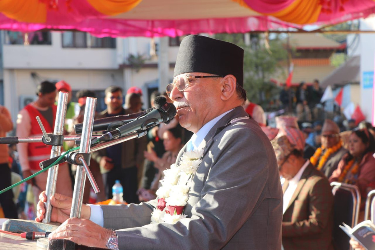 ‘हाम्रा छिमेकीहरु पनि चुनाव होस् भन्ने चाहन्छन्, चुनाव हुन्छ र हुनुपर्छ : प्रचण्ड