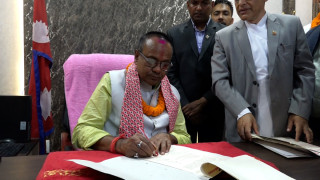 मधेस प्रदेशका मुख्यमन्त्री यादवद्वारा पदभार ग्रहणः सुशासन पहिलो प्राथमिकता