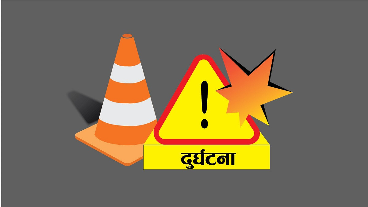 बसको ठक्करबाट मोटरसाइकल चालकको मृत्यु