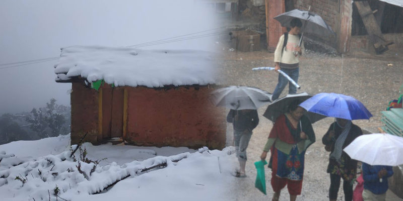 पश्चिमी वायुको प्रभाव, आज यी प्रदेशमा वर्षा र हिमपातको सम्भावना