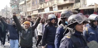 वीरगन्जमा कर्फ्यु दिउँसो १ बजेसम्मका लागि थप