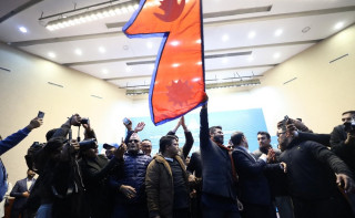 रास्वपाको बृहत राजनीतिक समायोजन घोषणा सभा (तस्बिरसहित)