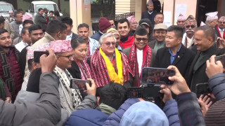 राष्ट्रियसभामा सुनिल थापा  निर्विरोध निर्वाचित भएको औपचारिक घोषणा