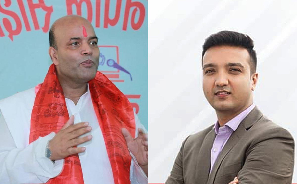 अमरेशकुमार सिंह र रहबर अन्सारी रास्वपा प्रवेश