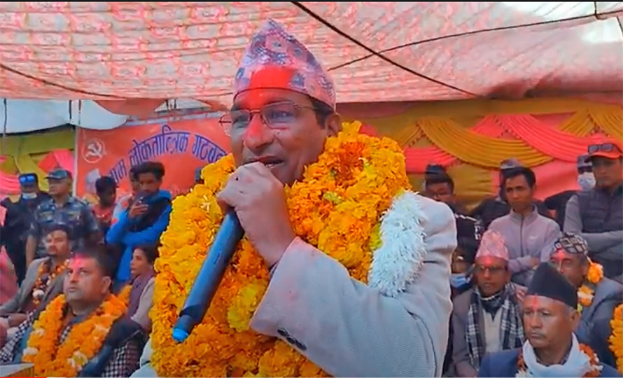 निर्वाचन आयोगले नेकपाका नेता शक्ति बस्नेतलाई सोध्यो स्पष्टीकरण