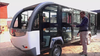 स्वदेशमै निर्मित १४ सिटर चार पाङ्ग्रे ईभी सार्वजनिक गर्ने तयारी