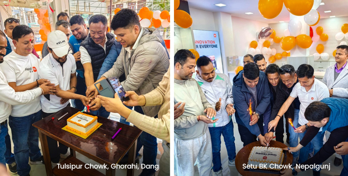 शाओमी नेपालले नेपालगञ्ज र घोराहीमा आधिकारिक सर्भिस सेन्टर सञ्चालनमा ल्यायो