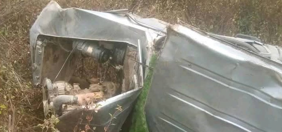 रोल्पामा जिप दुर्घटना हुँदा १ जनाको मृत्यु, १० जना  घाइते