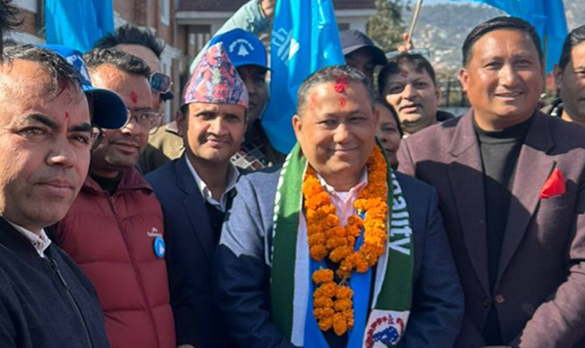 काठमाडौं–६ मा रास्वपाका उम्मेदवार शिशिर खनाल विजयी