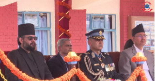प्रधानमन्त्री भएपछि पहिलो पटक प्रहरीको कार्यक्रममा बालेन शाह
