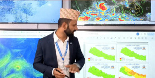 बङ्गालको खाडीमा बनेको न्यूनचापीय प्रणाली नेपालतर्फ : बिहीबारदेखि शनिबारसम्म सतर्कता अपनाउन आग्रह