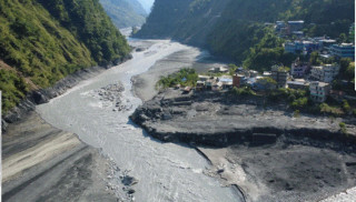 बुढीगण्डकी बाढीबाट माछाखोलामा करोडौँको क्षति